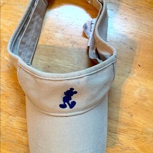 Walt Disney / Tan Visor Perfect Fit